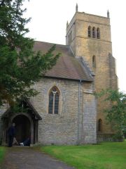 photo of the Stoulton Parish Church of St Edmund King and Martyr